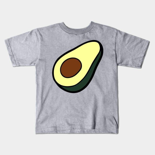 Avocado Kids T-Shirt by evannave